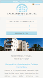 Mobile Screenshot of apartamentoscatalinaformentera.com
